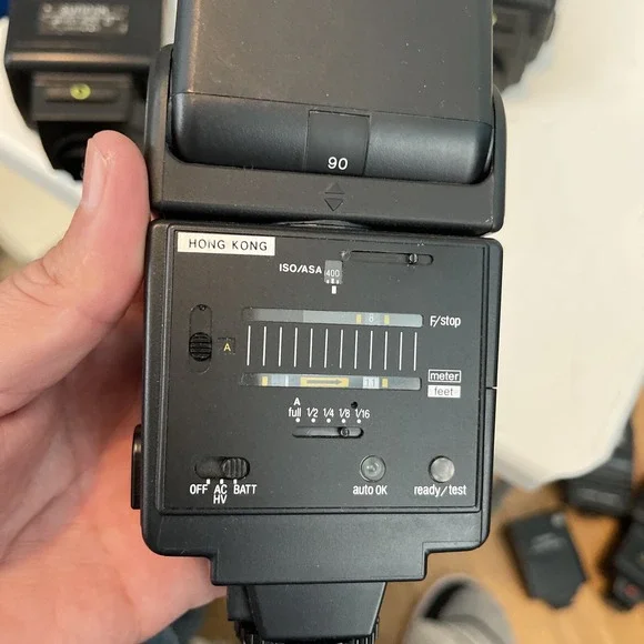 X5 Sunpak camera flashes